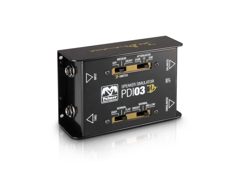 Palmer MI PDI 03 JB Joe Bonamassa Sign Model Guitar Speaker Simulator DI 